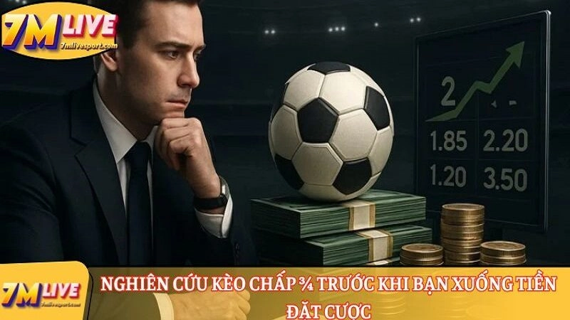 Nghiên cứu kèo chấp ¾ 